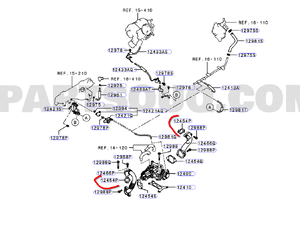 EGR Valve Blanking Plate 2014 ASX 2268cc-egr_blanking_template.png