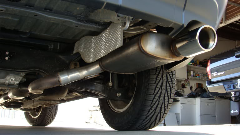 Exhaust Muffler Rear Autopart Intl 2103-479973 fits 07-13 Mitsubishi Outlander