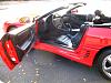 FS: Monza Red 1992 Mitsubishi 3000GT VR-4 R. Straman Custom Convertible-05_driver_interior.jpg